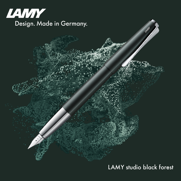 LAMY Studio Fountain Pen Black Forest - Front main image