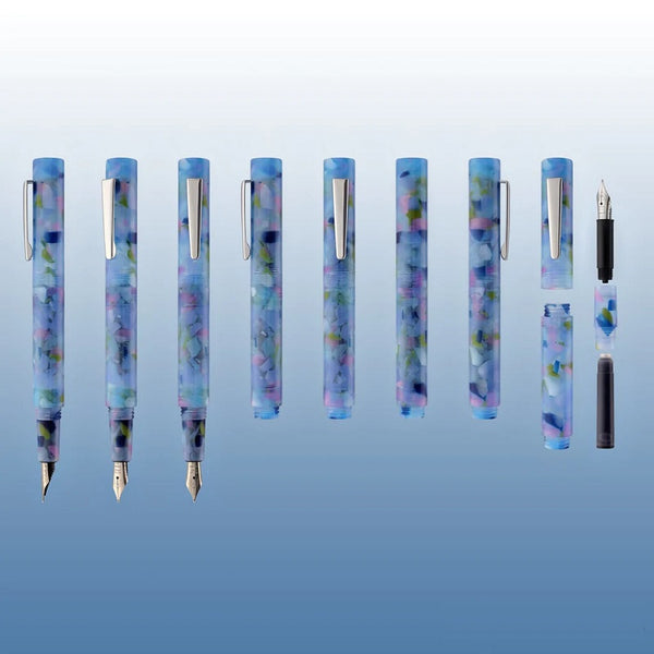 Monteverde USA MVP Fountain Pen Blue Squares