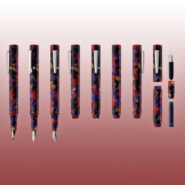 Monteverde USA MVP Fountain Pen Red Puzzles