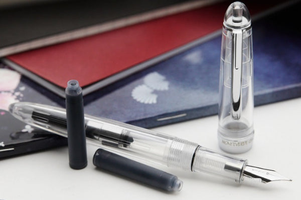 Monteverde Monza ID Fountain Pen - Crystal Clear