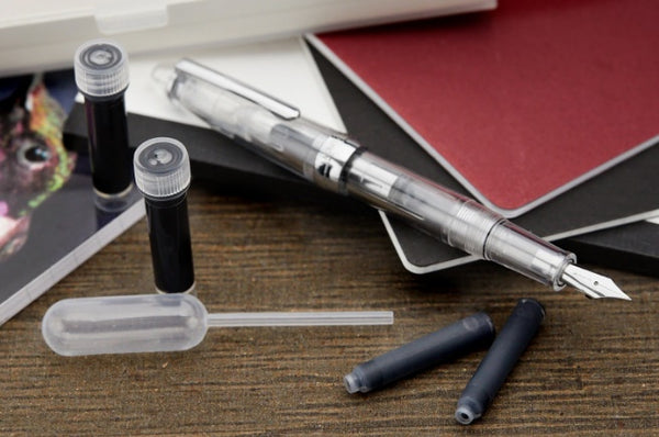 Monteverde Monza ID Fountain Pen - Crystal Clear