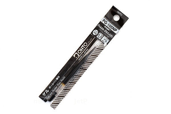 OHTO Flash Dry Gel Pen Refill - Black