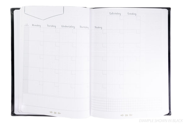 Quo Vadis Life Journal Infinite A5 Notebook - Powder Pink