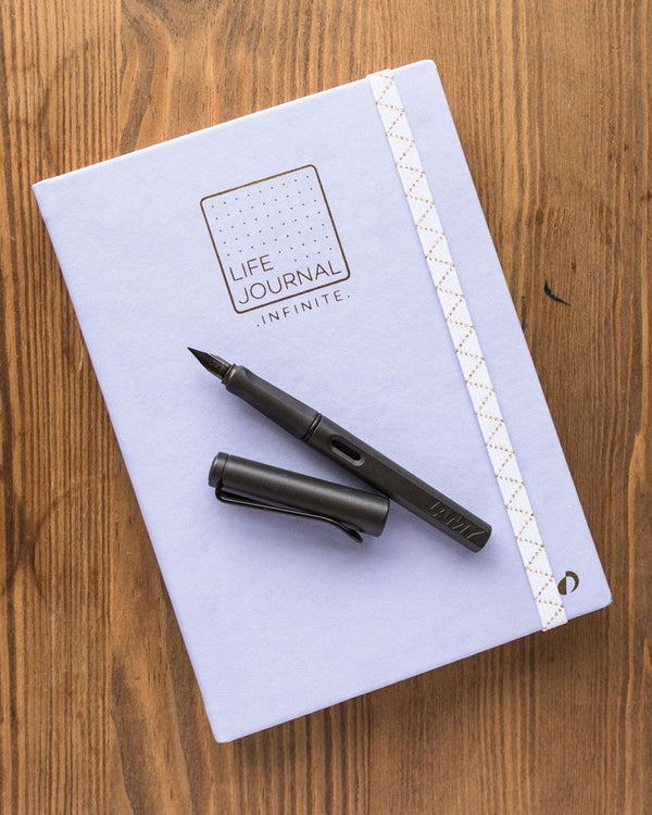 Quo Vadis Life Journal Infinite A5 Notebook - Purple