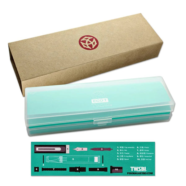 TWSBI ECO-T Fountain Pen - Mint Blue (Special Edition)