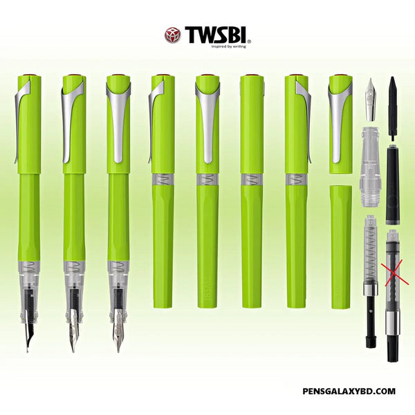TWSBI SWIPE Fountain Pen - Pear Green