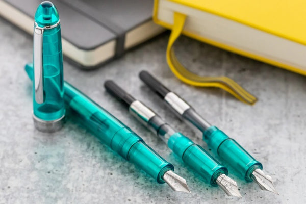 Monteverde Monza 3 Fountain Pen Gift Set - Teal
