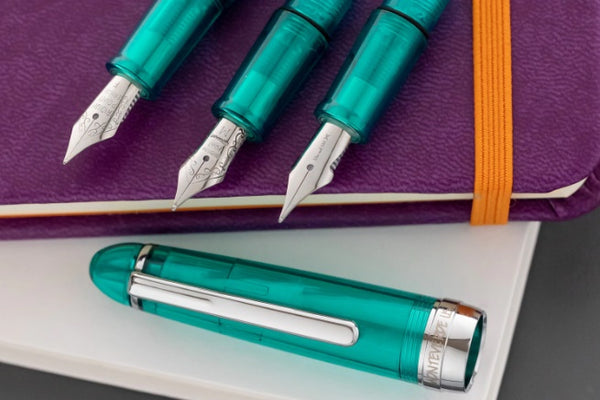 Monteverde Monza 3 Fountain Pen Gift Set - Teal