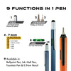 Monteverde One Touch Stylus Ballpoint Tool Pen - Black