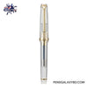 Jinhao 82 Fountain Pen - Transparent Clear - Front Capped Image