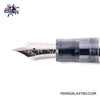 Pilot Custom 74 Fountain Pen - Blue - Feed close up image