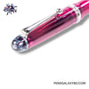 Pilot Custom 74 Fountain Pen - Merlot - Close up Cap image