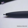 Pilot Explorer Ballpoint Pen Matte Black - Front close-up image
