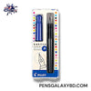 Pilot Kakuno Fountain Pen - Blue/Gray - Packaging box image