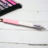 Pilot Kakuno Fountain Pen - Soft Pink - On a white desk image