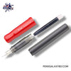 Pilot Kakuno Fountain Pen - Red/Gray - With ink cartridge image