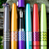 Pilot Metropolitan Fountain Pen - Retro Pop Turquoise - With other colors on a desk image