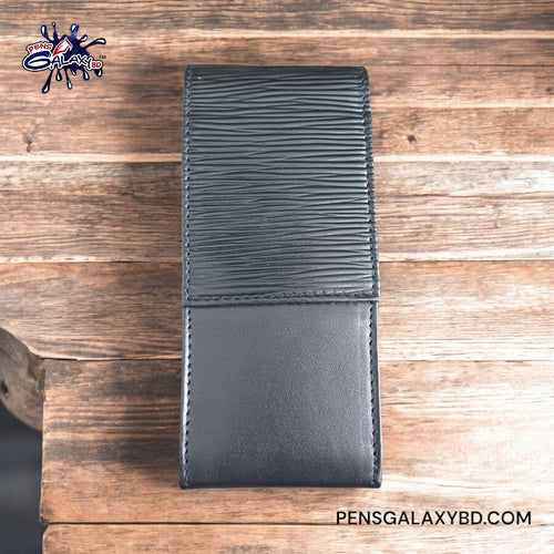 Leather Pen Case for 3 pens – PGB Vikings - Front Main Image 