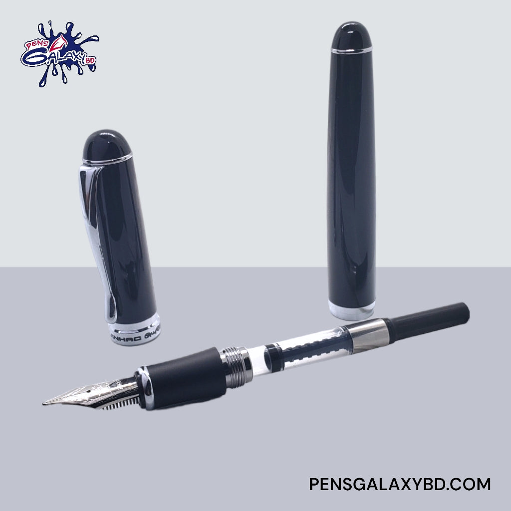 Jinhao X750 Fountain Pen Shiny Black Pens Galaxy BD