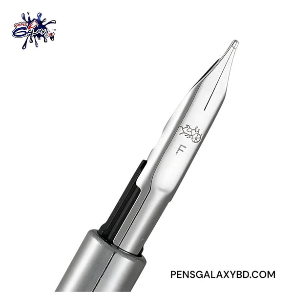 Jinhao 10 Retractable Fountain Pen - Piano Black