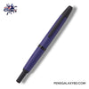 Pilot Vanishing Point Fountain Pen - Matte Blue - Top Image