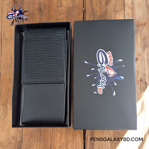 Leather Pen Case for 3 pens – PGB Vikings - Comes in a gift box 