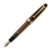 Pilot Custom 823 Fountain Pen in Amber with Gold Trim - 14K Gold